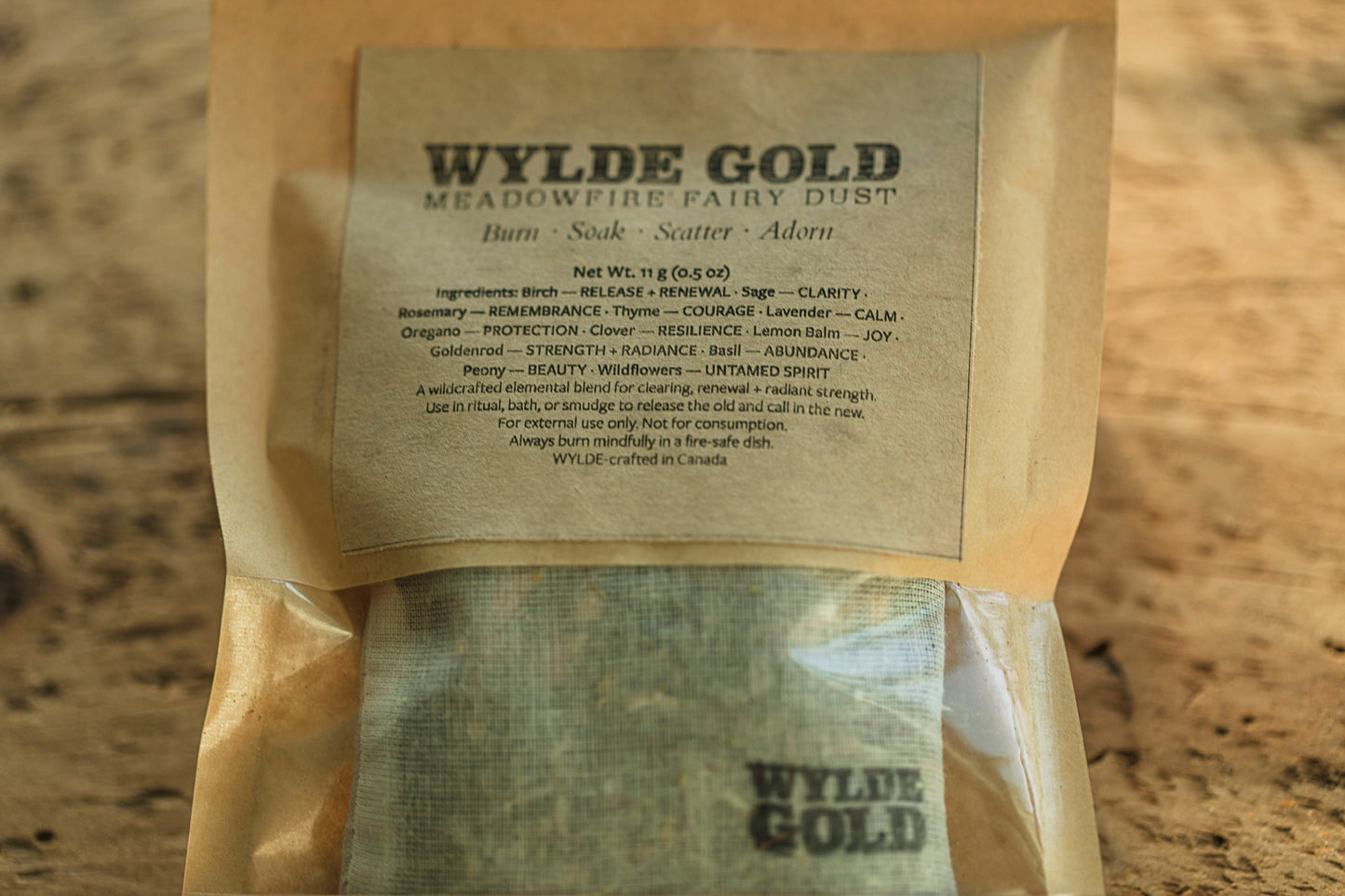 Fairy Dust Smudge |  Meadowfire WYLDE-Crafted Ritual