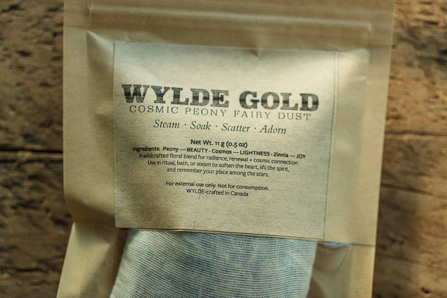 Cosmic Peony FAIRY DUST | Ritual Botanical Smoke, Bath, Altar