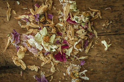 Cosmic Peony FAIRY DUST | Ritual Botanical Smoke, Bath, Altar