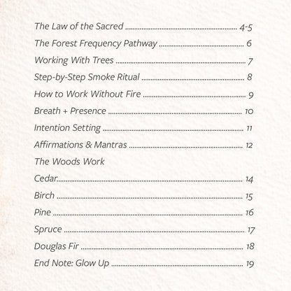 Forest Frequency Smudge Rituals Playbook