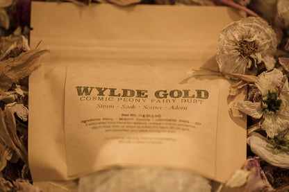 Cosmic Peony FAIRY DUST | Ritual Botanical Smoke, Bath, Altar