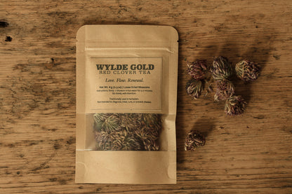 RED CLOVER TEA | Wild-Crafted Herbal Ritual for Love, Flow & Renewal