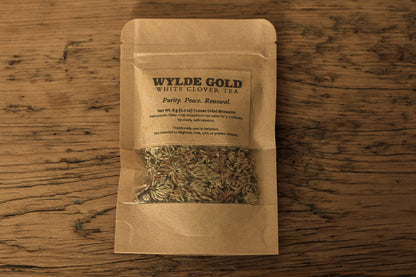 WHITE CLOVER TEA | Wild-Crafted Herbal Ritual for Purity, Peace & Renewal