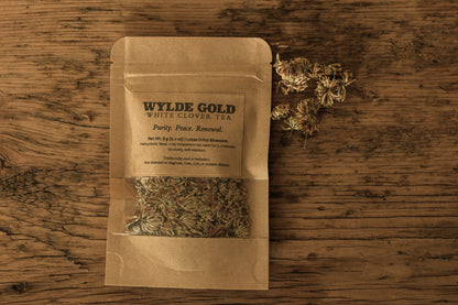 WHITE CLOVER TEA | Wild-Crafted Herbal Ritual for Purity, Peace & Renewal