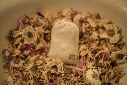 Cosmic Peony FAIRY DUST | Ritual Botanical Smoke, Bath, Altar