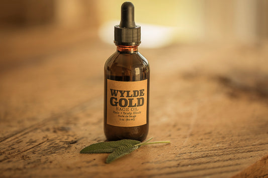 SAGE OIL | Organic Botanical Ritual Oil for Hair + Scalp