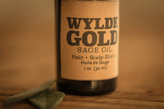 SAGE OIL | Organic Botanical Ritual Oil for Hair + Scalp
