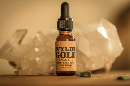 SAGE OIL | Organic Botanical Ritual Oil for Hair + Scalp