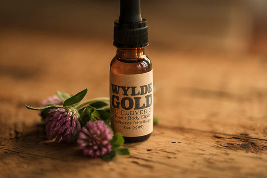 RED CLOVER OIL |  Organic Botanical Ritual Face & Body Elixir