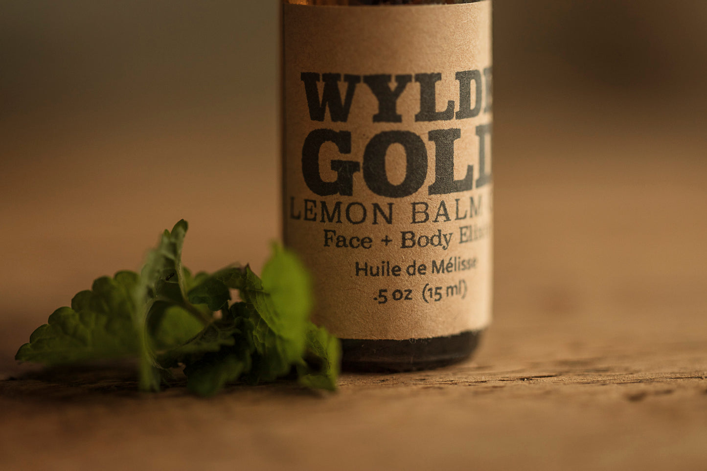 LEMON BALM OIL | Calming Herbal Face Oil for Nervous System + Glow