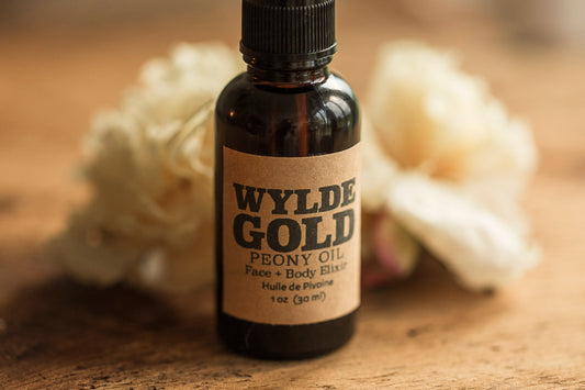 PEONY OIL | Organic Botanical Ritual Face + Body Elixir