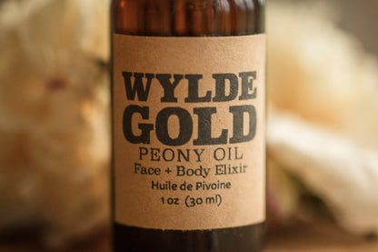 PEONY OIL | Organic Botanical Ritual Face + Body Elixir