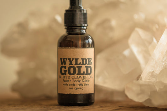 WHITE CLOVER OIL | Organic Botanical Ritual Body Elixir