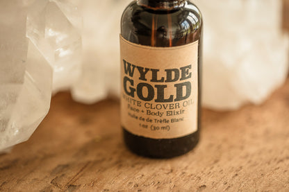 WHITE CLOVER OIL | Organic Botanical Ritual Body Elixir