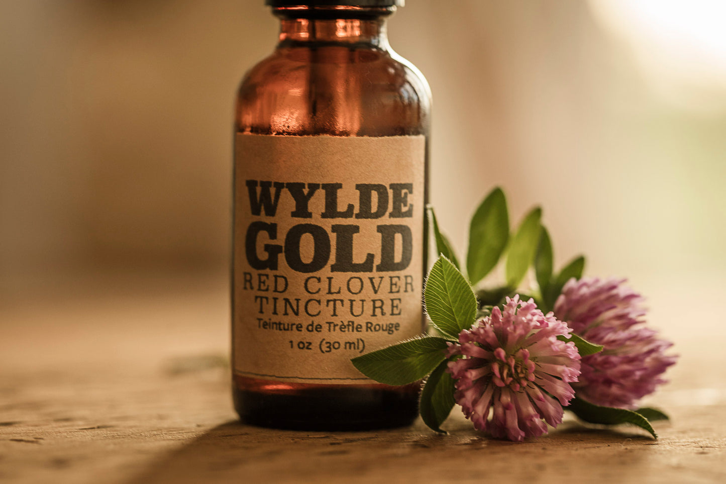 RED CLOVER TINCTURE | Tonic of the WYLDE Elixir — Gentle Grounding + Wild Renewal